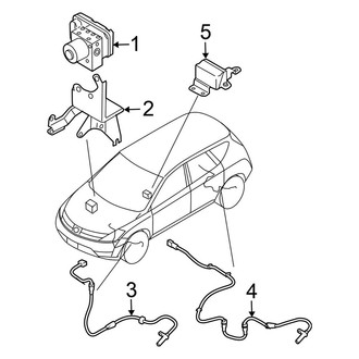 Nissan OE - Electrical - ABS Components