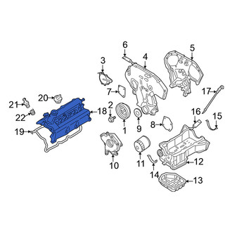 Nissan OE - Left Engine Valve Cover