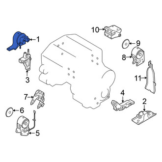 Nissan OE - Right Engine Mount