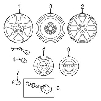 Nissan OE - Wheels