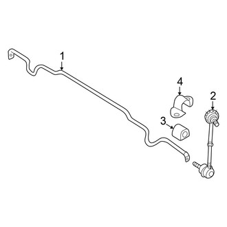 Nissan OE - Front Suspension - Stabilizer Bar & Components