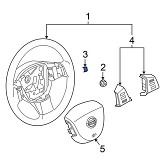 Nissan OE - Steering Wheel Plug