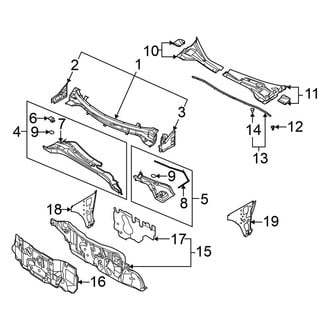 Nissan OE - Door Sill Plate Clip