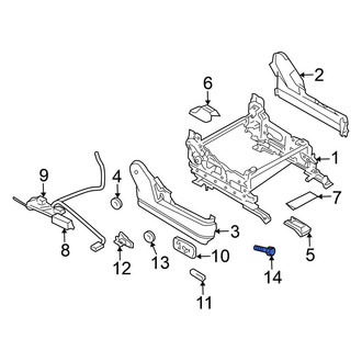 Nissan OE - Seat Track Bolt
