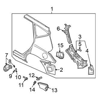Nissan OE - Quarter Panel & Components