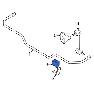 Nissan OE - Rear Suspension Stabilizer Bar Bushing