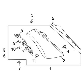 Nissan OE - Rear Lamps - Combination Lamps