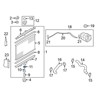 Nissan OE - Radiator Drain Plug Gasket