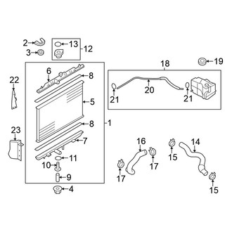 Nissan OE - Cooling - Radiator & Components