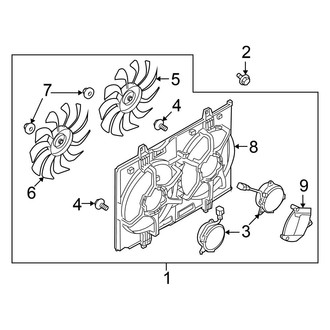 Nissan OE - Cooling Fan