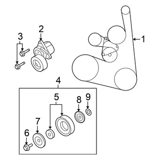 Nissan OE - Cooling - Belts & Pulleys