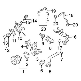 Nissan OE - Cooling - Water Pump (S / SV)