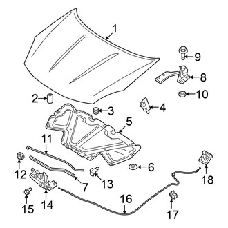 Nissan OE - Hood & Components