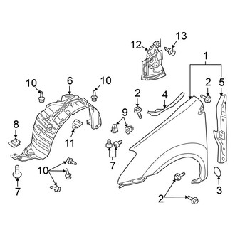 Nissan OE - Fender & Components