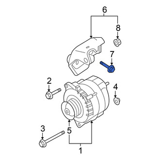 Nissan OE - Alternator Bracket Bolt