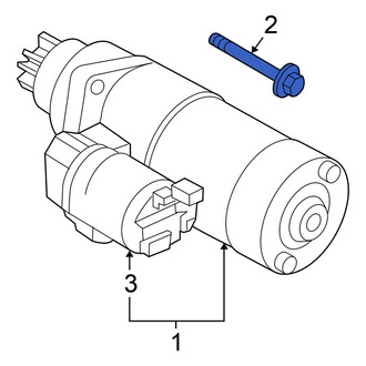Nissan OE - Starter Bolt