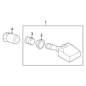 Nissan OE - Electrical - Tire Pressure Monitor Components (S / SV)