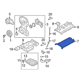 Nissan OE - Engine Valve Cover Gasket