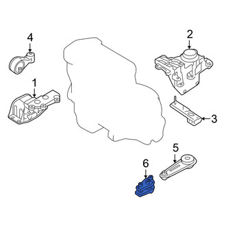 Nissan OE - Engine Support Rod Bracket