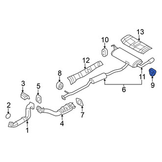 Nissan OE - Front Rearward Exhaust System Hanger