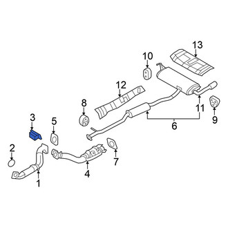 Nissan OE - Front Rearward Exhaust System Hanger
