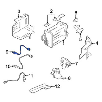 Nissan OE - Front Left Oxygen Sensor