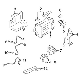 Nissan OE - Emission System - Emission Components