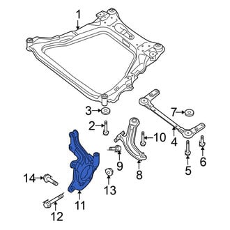 Nissan OE - Front Left Steering Knuckle