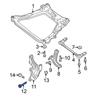 Nissan OE - Steering Knuckle Bolt