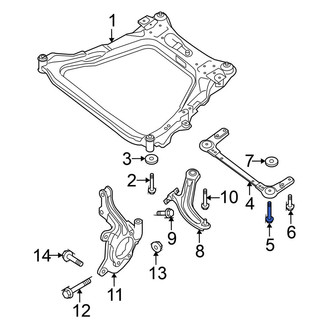 Nissan OE - Front Suspension Crossmember Bolt