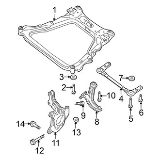 Nissan OE - Front Suspension - Suspension Components