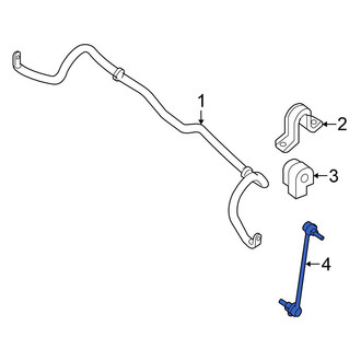Nissan OE - Front Left Suspension Stabilizer Bar Link