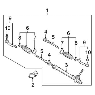 Nissan OE - Steering Gear & Linkage
