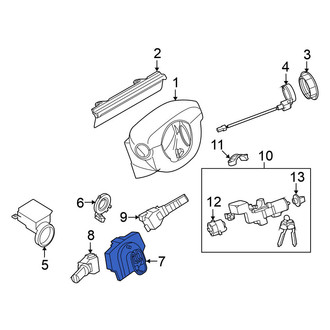 Nissan OE - Steering Column Switch Housing