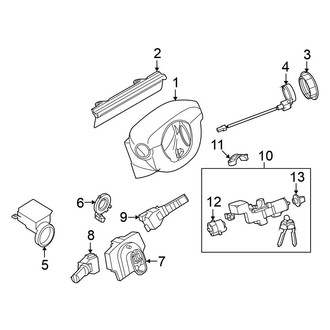 Nissan OE - Steering Column - Shroud, Switches & Levers