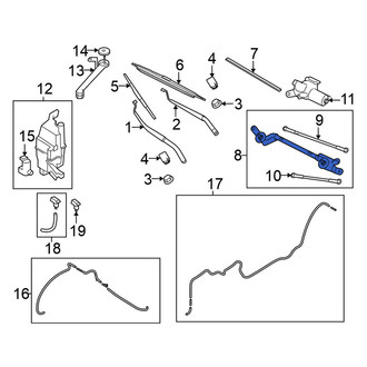 Nissan OE - Wiper Linkage