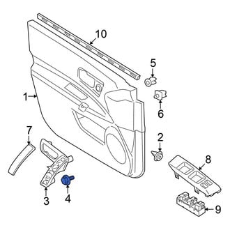 Nissan OE - Door Interior Trim Panel Screw