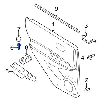 Nissan OE - Instrument Panel Cover Screw