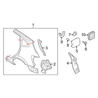 Nissan OE - Quarter Panel & Components