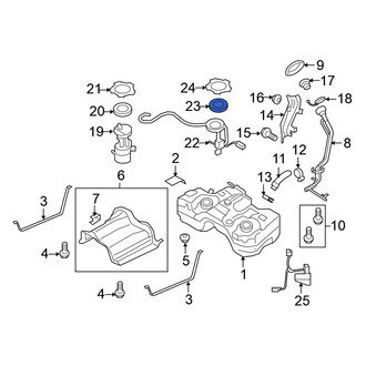 Nissan OE - Fuel Pump Tank Seal