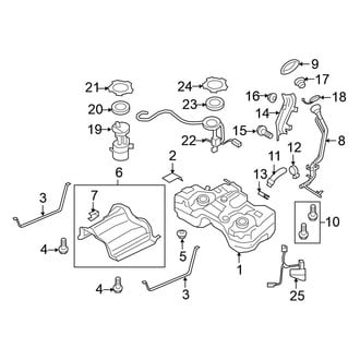 Nissan OE - Fuel System Components
