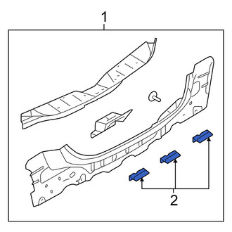 Nissan OE - Rear Body Panel Bracket