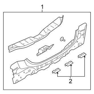 Nissan OE - Rear Body & Floor - Rear Body