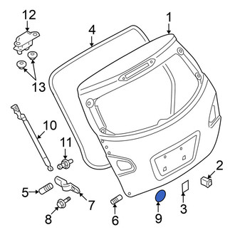 Nissan OE - Hood Seal