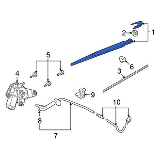 Nissan OE - Rear Wiper Arm