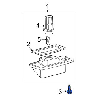Nissan OE - License Plate Light Assembly Grommet