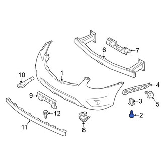 Nissan OE - Bumper Cover Screw