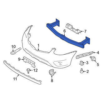 Nissan OE - Front Bumper Impact Bar