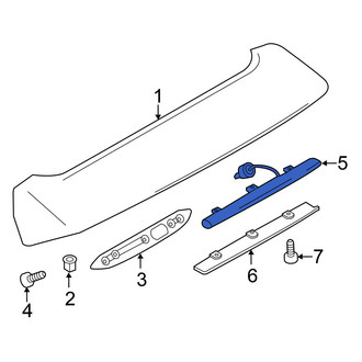 Nissan OE - Rear Center High Mount Stop Light