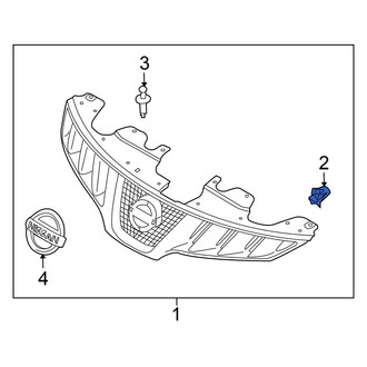 Nissan OE - Grille Retainer